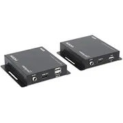 Manhattan 1080P60Hz Hdmi Kvm Ove Ip paplašinātāja komplekts Hdmi-Signalverlegerug Bis Ber Ein Oder Ip-FHiges Netwerk over Extender Set bis 120M ein Cat6-Patchkabel oder Netzwerk