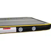 Master Piepūšamais vingrošanas matracis Airtrack S-Pro 600 cm x 100 10 pelēks Dmuchany materac gimnastyczny szary