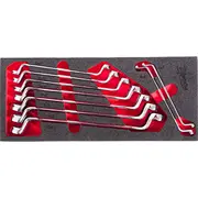 Milwaukee Putu Ielikums Ar Lokām Atslēgām Foam Insert With Bent Keys 9Pcs.