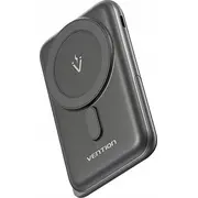 Vention Magnetic Fhnb0 20W. 10000 mAh Melns Magnetyczny czarny