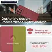 Motorola Moto G86 5G 8/256 Gb viedtālrunis. rozā krāsa Pb7L0110Pl Smartfon 8/256Gb
