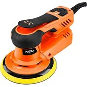 Neo slīpmašīna Random orbitālā 350W. bezsuku 150Mm Szlifierka bezszczotkowa