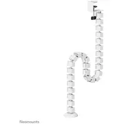 Neomounts kabeļa mugurkaula organizators sēdēšanas/statīva galda rāmjiem. kas uzstādīti baltā krāsā Cable Spine Organizer for sit/stand desk frames clamp mounted white