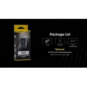 Nitecore 600Lm melns lukturis Latarka Tini3 Black