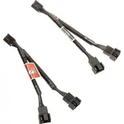 Noctua 4 kontaktu  x2. melns Na-Syc1 4-Pin 0.11M. Czarny
