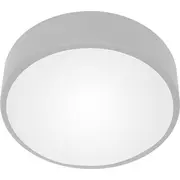 Orno Ovo Led griestu lampa. 43W. 4000K. 4750Lm. pelēks tērauds. matēta stikla abažūrs. Ip20. 400 Lampa sufitowa plafon Led. szara stal. klosz szklany matowy.