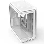 P60 Mid-Tower korpuss 5X Argb ventilatori balts Obudowa fans