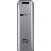 Pendrive Pny Elite Fd64Gesteel31G-Ef Pendrive Pny Elite Steel Gb