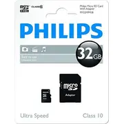 Philips Microsdhc karte 10 Karta Gb Class Fm32Mp45B/10