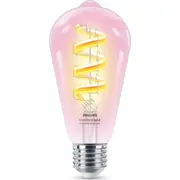 Philips viedais kvēldiegs E27 St64 Rgbw Smart filament W.
