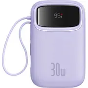 Powerbank Baseus Qpow 2 10000Mah 30W 2Xusb-C Violeta Fioletowy