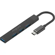 Promate Usb-C Hub Usb 2.0 3.0 Litehub-4 3X 1X