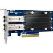 Qnap tīkla karte divu portu paplašināšanas Qxg-10G2Sf-X710 10Gbe d-p Sfp Karta sieciowa Dwuportowa karta network expand card