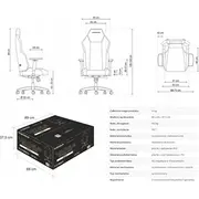 Quersus Vaos.2.5 Moon Graphite krēsls Fotel