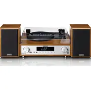 Radio Lenco Mc-160Wd koka Wood