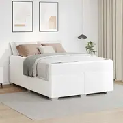 Gultas rāmis Balts 140 x 200 cm Lumarko sintētiskā āda Ramka syntetyczna
