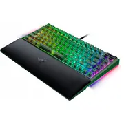 Razer Blackwidow V4 75 Phantom Green Edition oranžā tastatūra Rz03-05003300-R3M1 Klawiatura Orange