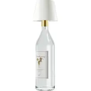 Realpower Led galda lampa Tischlampe dimmbar kalt/warm mit Akku. weiss Lampka biurkowa Led-Tischlampe Akku.weiss