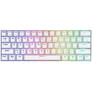 Savio Whiteout X2 Outemu Blue tastatūra Klawiatura