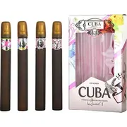 Set Cuba Original Quad I Heartbreaker Edp aerosols 35Ml La Vida Victory Vip Women Spray