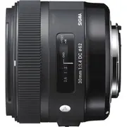 Sigma 30Mm F1.4 Dc Hsm A objektīvs. standarta 9/8. Sony Obiektyw A. Standard lens.