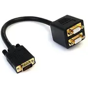 Startech 0.3 m melns Vgaspl1Vv 0.3M czarny