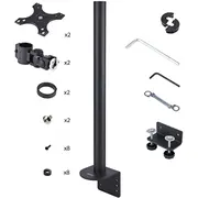 Startech monitora turētājs statīvs 124.5 cm 49 rakstāmgalds. melns Uchwyt stojak do Biurko Czarny