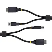 Startech.com 10Ft Hdmi and Usb Kvm Cable. 4K 60Hz. 2.0 Combo Cable for Switches. 3.1 m. Usb. Hdmi. Black. 3.22 Gen 1 Type-A 3M 5Gbps