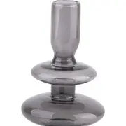 Stikla svečturis uz kājas. Art. Ø 8.5 cm Szklany na