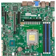 Supermicro mātesplate X13Saz-F-B mikro-ATX viena ligzda 1700 tikai lielapjoma Mainboard micro-ATX Single Sockel Ddr5-Only Bulk