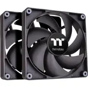 Thermaltake Ct140 divu komplektu ventilators Cl-F148-Pl14Bl-A Wentylator 2-Pack