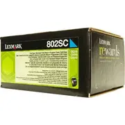 Toneris Lexmark 80C2Sc0 Cyan Original Toner