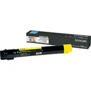 Toneris Lexmark X950X2Yg Yellow Original Toner