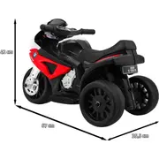 Transportlīdzeklis Motors Bmw S1000 Rr Mini Red Pojazd Motor Czerwony