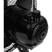 Tristar Ventilators Galda ventilators Ve-5725 Diametrs 30 cm. Melns. Pārnesumu skaits 3. 40 W. Svārstības Wentylator biurkowy Czarny. Liczba Oscylacja
