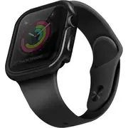 Uniq priekšpuse Valencia Apple Watch Series 5/4 40Mm szary/gunmetal pelēks Etui grey