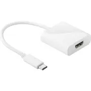 Usb-C  Hdmi Usb adapteris. balts 66259 Adapter Usb Goobay Usb-C Hdmi