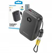 Vention 20000Mah Powerbank Black Czarny