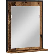 vidaXL Vannas istabas spogulis Old Wood Wood. Mirror Medium Lustro Stare drewno Drewno.