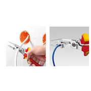 Wiha Ērces. lai elektromontāžas darbu 6W1 200Mm Vde 1000V 13 86 200 Knipex Szczypce do prac elektroinstalacyjnych