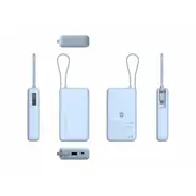 Xiaomi 67W Power Bank 10000 Integrēts kabelis Ice Blue Powerbank Integrated Cable