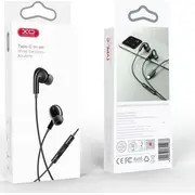 Xo Ep73 Usb-C in-ear vadu austiņas. melnas Przewodowe czarne
