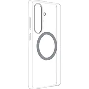 Yuchuan caurspīdīga magnēta futrālis Qi2 für S25 Ultra. caurspīdīgs Clear Magnet Case Transparent