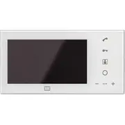 Aco Ins-Mp7 Wh Balts Inspiro krāsu digitālais 7 monitors video domofonu sistēmām Monitor kolorowy cyfrowy do videodomofonowych