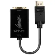Adapteris Av Lindy Displayport  D-Sub Vga melns 41006 Adapter Displayport czarny
