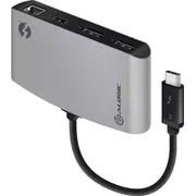 Alogic Portable Dock Station/Replicator Tb3D2Dpbl-Sgr Stacja/Replikator Thunderbolt