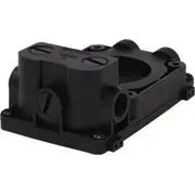 Alphacool Es Reservoir 1U Ddc versija. izplešanās tvertne Melna. sūkņa savietojamība Dc-Lt Version. expansion tanknbspblack. pump compatibility for