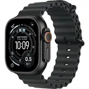 Apple Watch Ultra 3 Gps šūnu 49 mm melns titāna korpuss ar melnā okeāna joslu 3Nbspgps CellularNbsp49MmNbspblack Titanium Case with Black Ocean Band