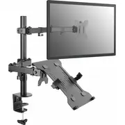Aprīkojiet galda turētāju 13 -27 monitoram un piezīmjdatoram 650119 Equip Uchwyt biurkowy na monitor 27 notebooka