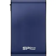 Ārējais cietais disks Silicon Power Armor A80 1 Tb zils Sp010Tbphda80S3B Dysk Hdd 1Tb Niebieski